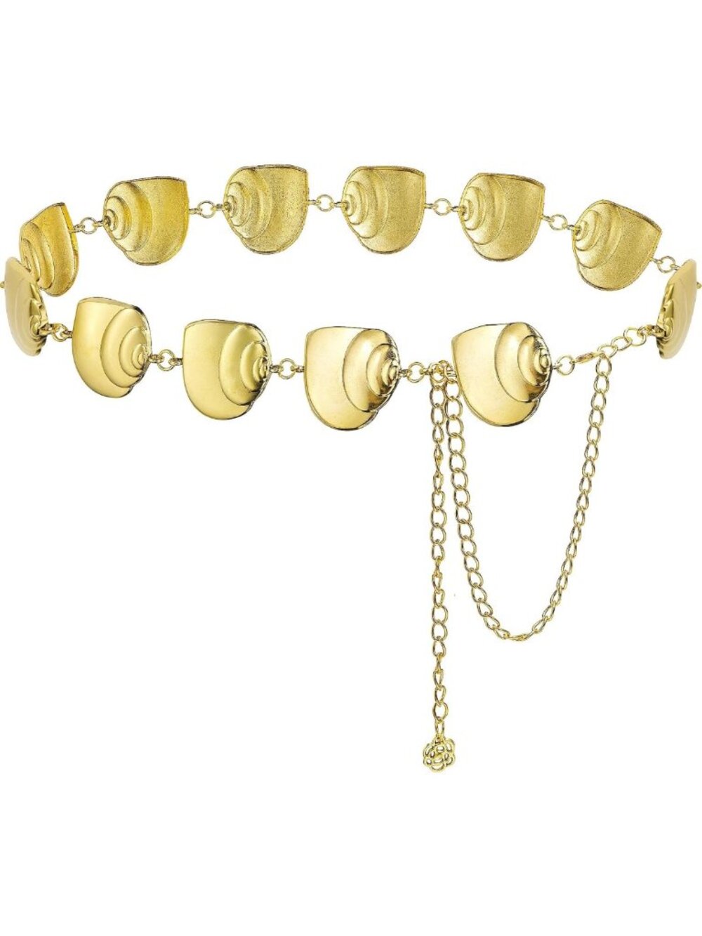 Stylish Women's Boho Metal Waist Chain Belt for Dresses & Outfits